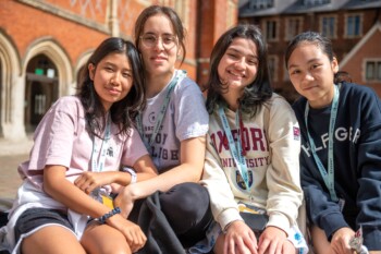 Eton College summer school students