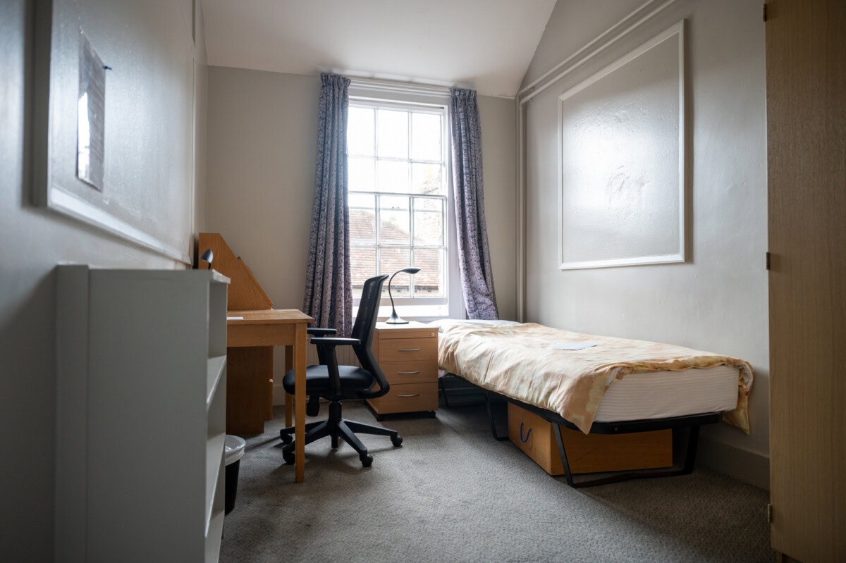 Eton boarding house bedroom