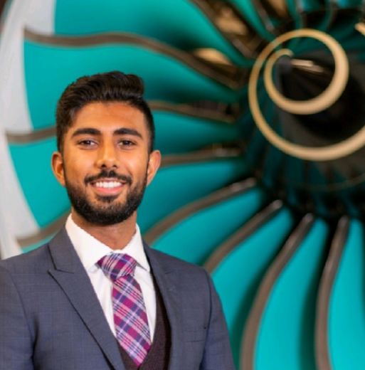 Bhavik Batt, Business Change Specialist at Rolls- Royce and professional on the Engineer Summer Experience