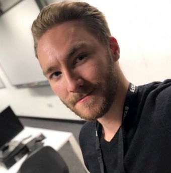 Joe Merricks, video game designer and professional on the AI & Software Summer Experience